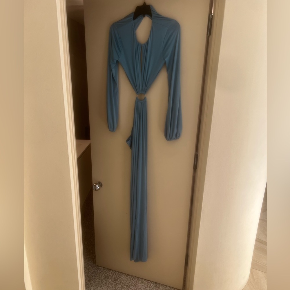 REVOLVE Michael Costello Sky Blue Dress